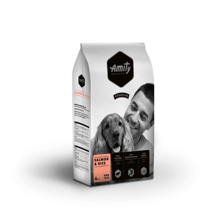 Amity Premium Salmon-Rice 4 kg kutyatáp