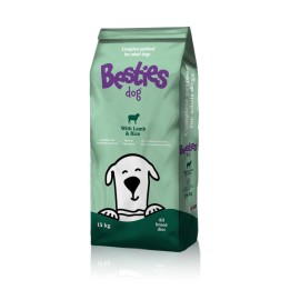 Besties Dog bárány rizzsel száraz kutyatáp 15 kg