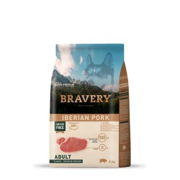 Bravery Iberian Pork Adult Large/Medium Breeds 4 kg kutyatáp