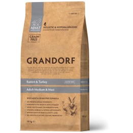 GRANDORF Rabbit and Potato Adult Medium and Maxi 10 Kg száraz kutyatáp