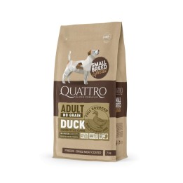QUATTRO Hypoallergenic SMALL BREED ADULT DUCK kutyatáp 7kg