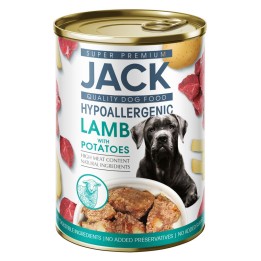 Jack hipoallergén pástétom 400 g bárányhús burgonyával