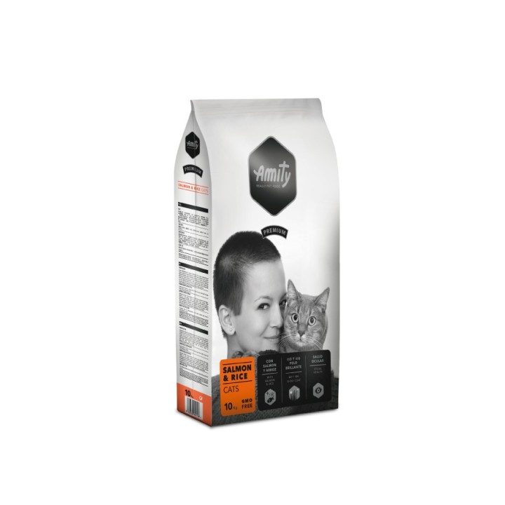 Amity Premium Cats Salmon 10 kg macskatáp