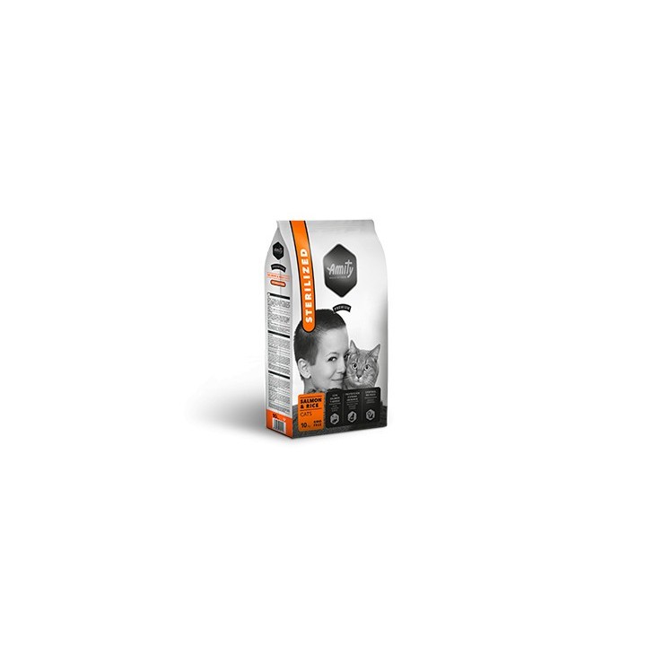 Amity Premium Cats Salmon Sterilized 10 kg macskatáp