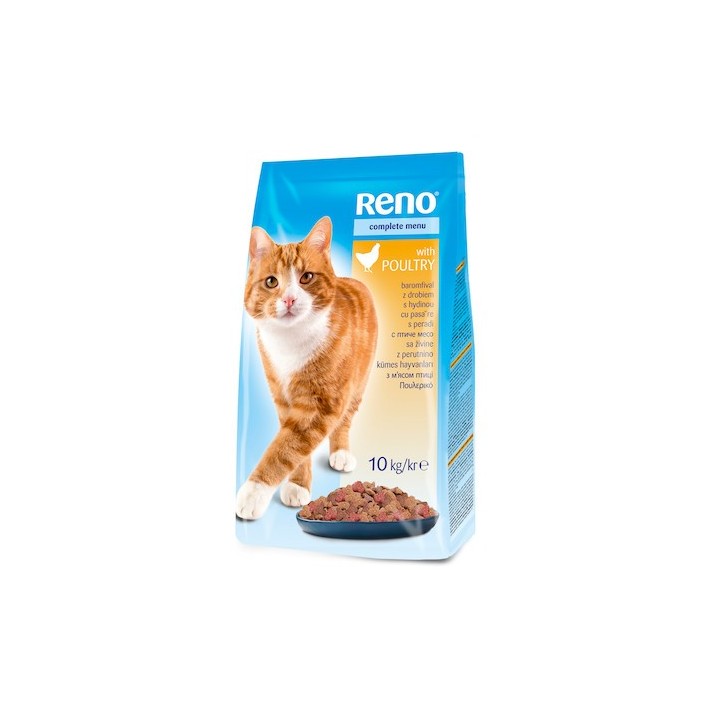 Reno szárnyas 10 kg macskatáp