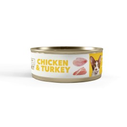 Amity Hypoallergen Chicken-Turkey Macska Konzerv 95 g