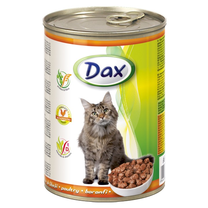Dax Macska Konzerv CSIRKE 415 g