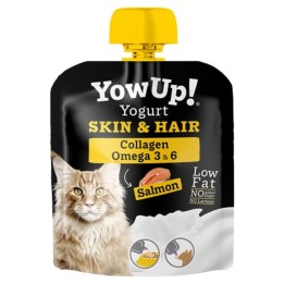 YowUp SKIN AND HAIR szõr-bõr ápoló prebiotikus joghurt macskáknak 85g