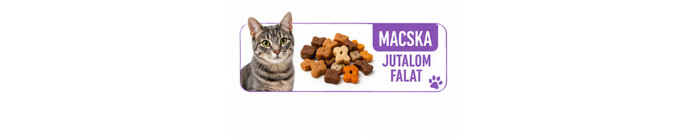 Jutalomfalatok macskáknak